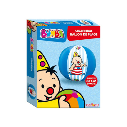 Bumba Ballon de plage Bleu 30cm