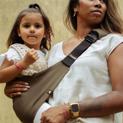 Wildride Draagzak Toddler Swing Carrier Koffie