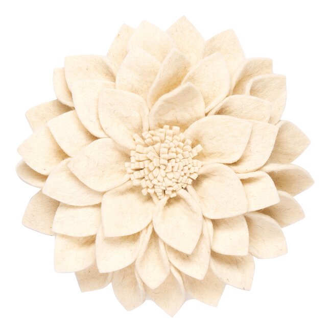 KidsDepot Wanddecoratie Kuba Bloem crème