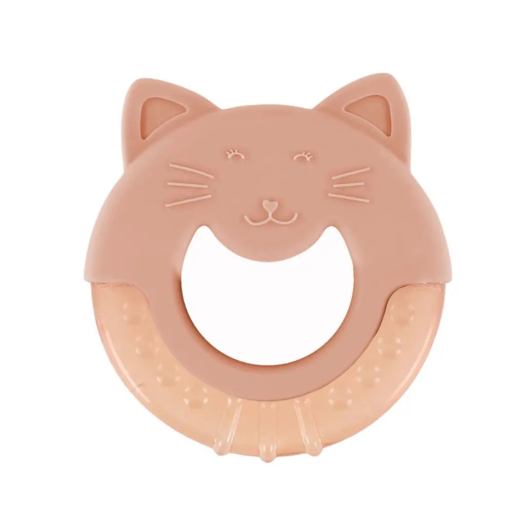 Trixie Baby Anneau de dentition réfrigérant Mrs. Cat rose