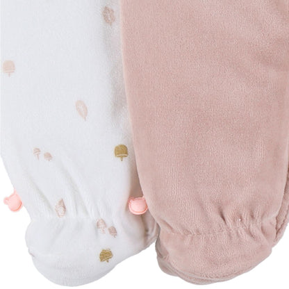 Noukie's Set de 2 pyjamas velours Autumn Forest