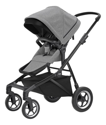 Thule 3-in-1 Kinderwagen Sleek + Voetenzak Grey Melange