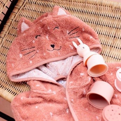 Trixie Cape de bain Animals Mrs. Cat rose