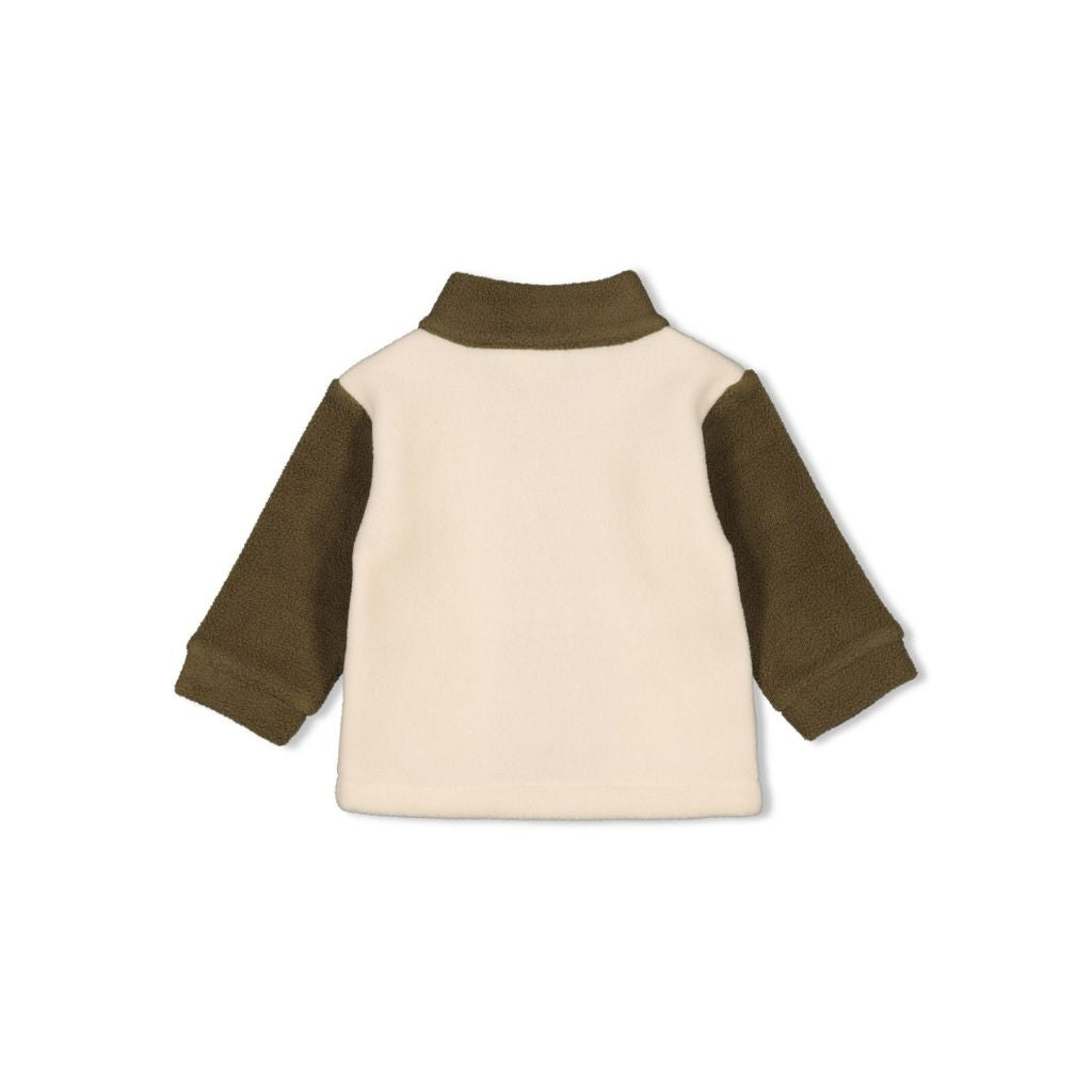 Feetje Sweatvest fleece Mountain Offwhite