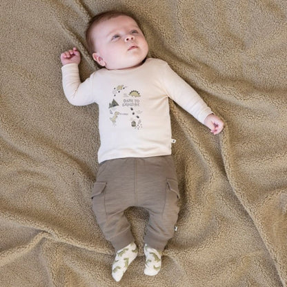 Feetje Broek - Rawrsome Olive Jongen