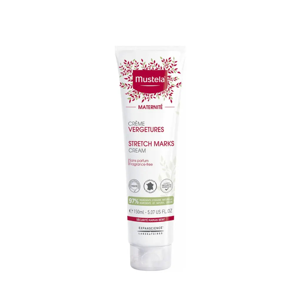 Mustela Materniteit Striemen Crème Zonder Parfum Tube 150ml