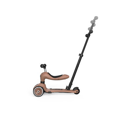 Scoot and Ride Loopfiets Highwaykick 1 Push & Go Mocha