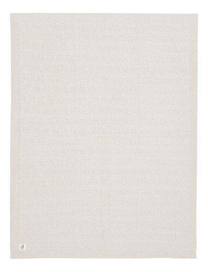 Jollein Deken voor wieg of park Grain Knit Oatmeal