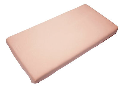 Timboo Hoeslaken voor bed bamboe Misty Rose B 60 x L 120 cm
