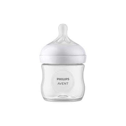 Philips AVENT Zuigfles Natural Response transparant 125 ml - 3 stuks