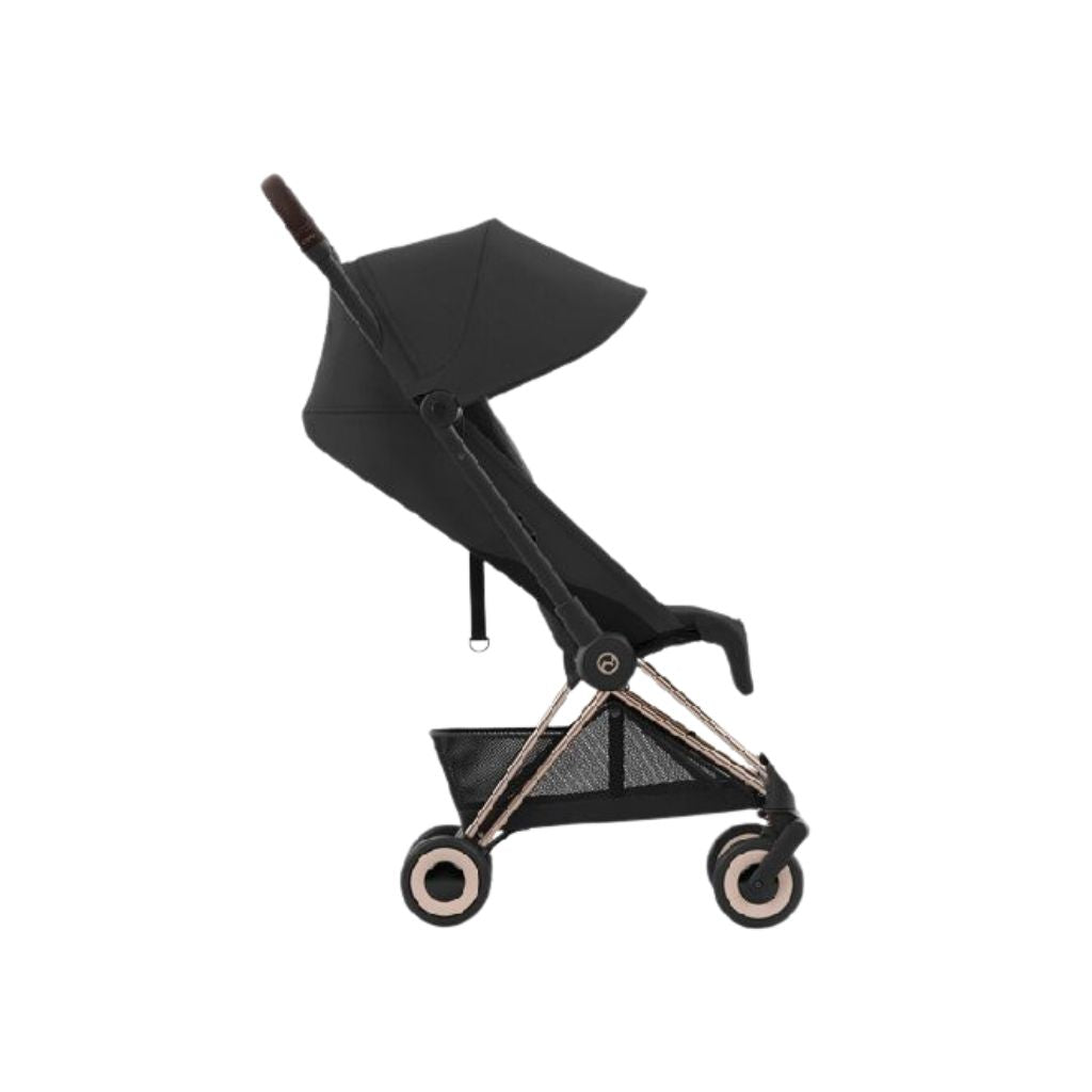 Cybex Buggy Coya Rosegold frame, zitje Sepia Black