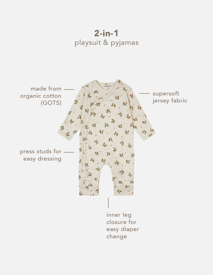 Noppies Pyjama Noumea Oatmeal
