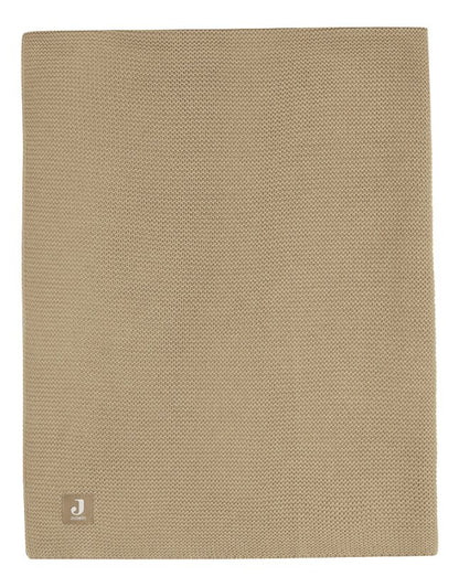 Jollein Deken voor bed Basic Knit Biscuit