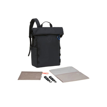 Lässig Sac à dos Rolltop noir