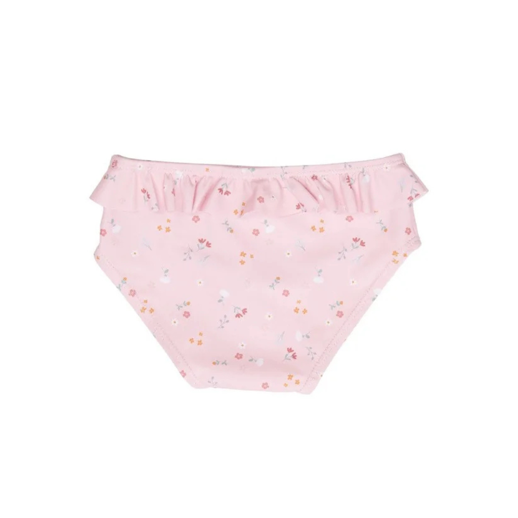 Little Dutch zwembroekje ruches Litte Pink Flowers,62/68m,roze,Girls