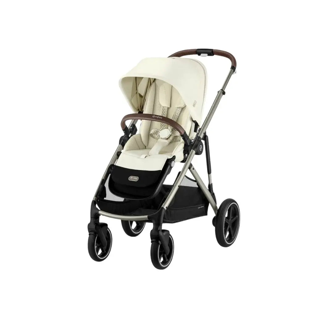 Cybex INFO: wandelwagen Gazelle S frame taupe / Seashell beige