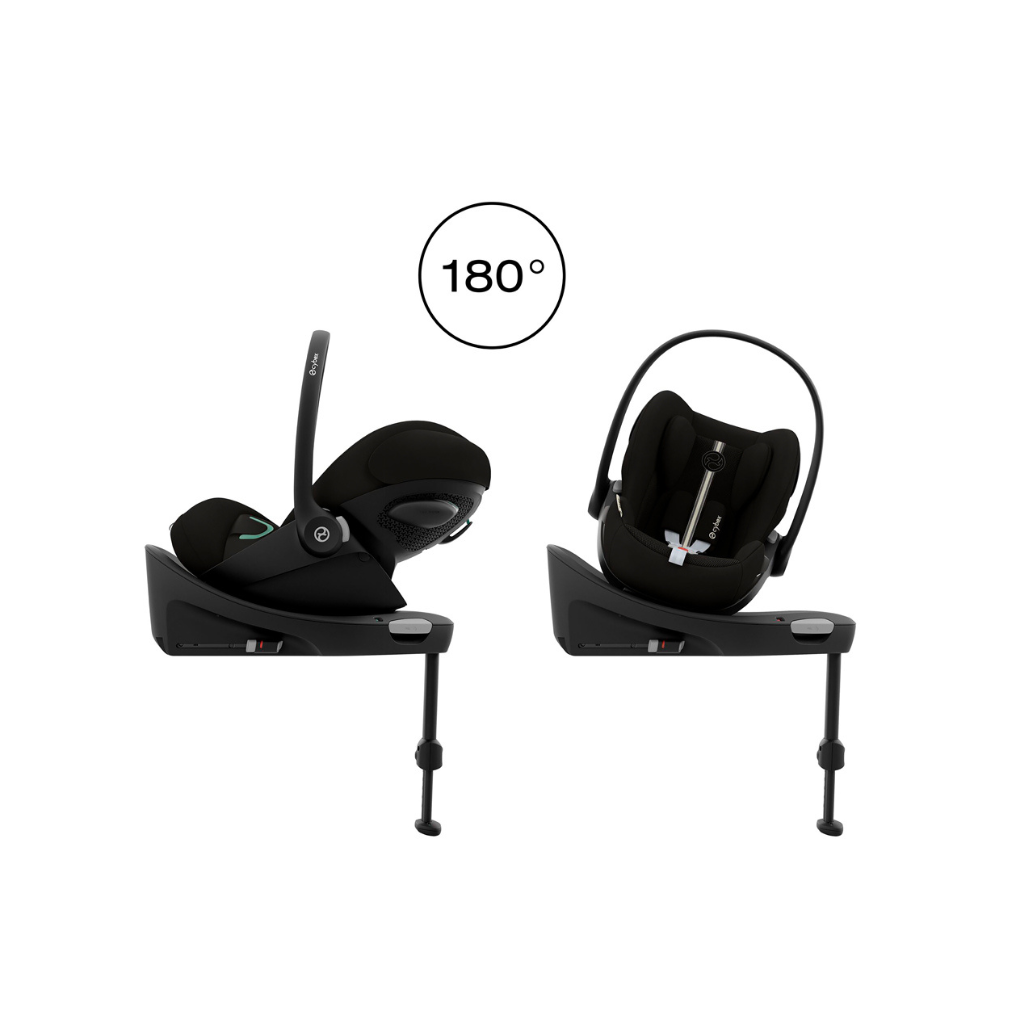 Cybex INFO Draagbare autostoel Cloud G i-Size Plus Moon Black