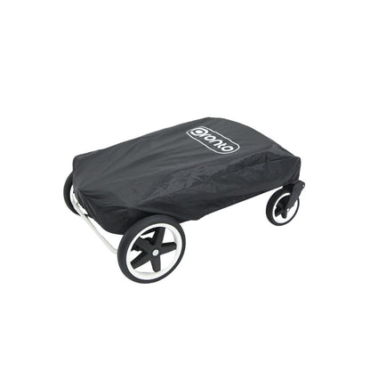 Pronto Stroller + accessoires met bekerhouder + opberghoes space grey