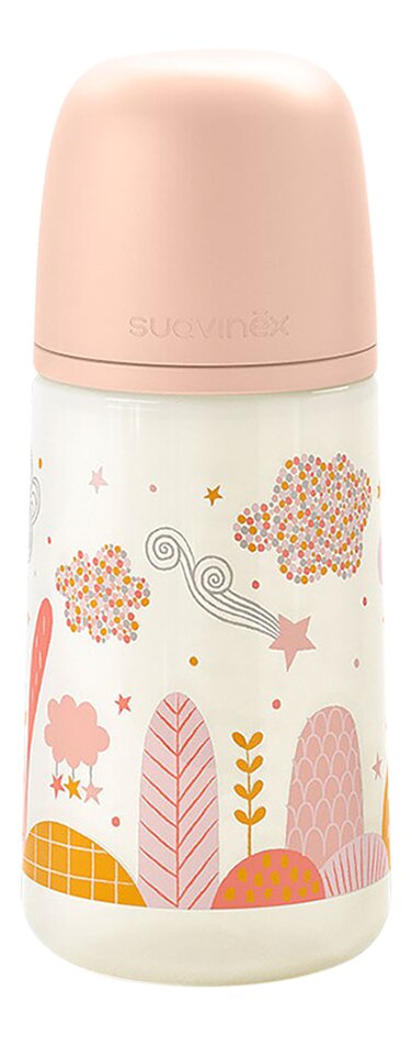 Suavinex Biberon Dreams Medium Flow Pink 270 ml
