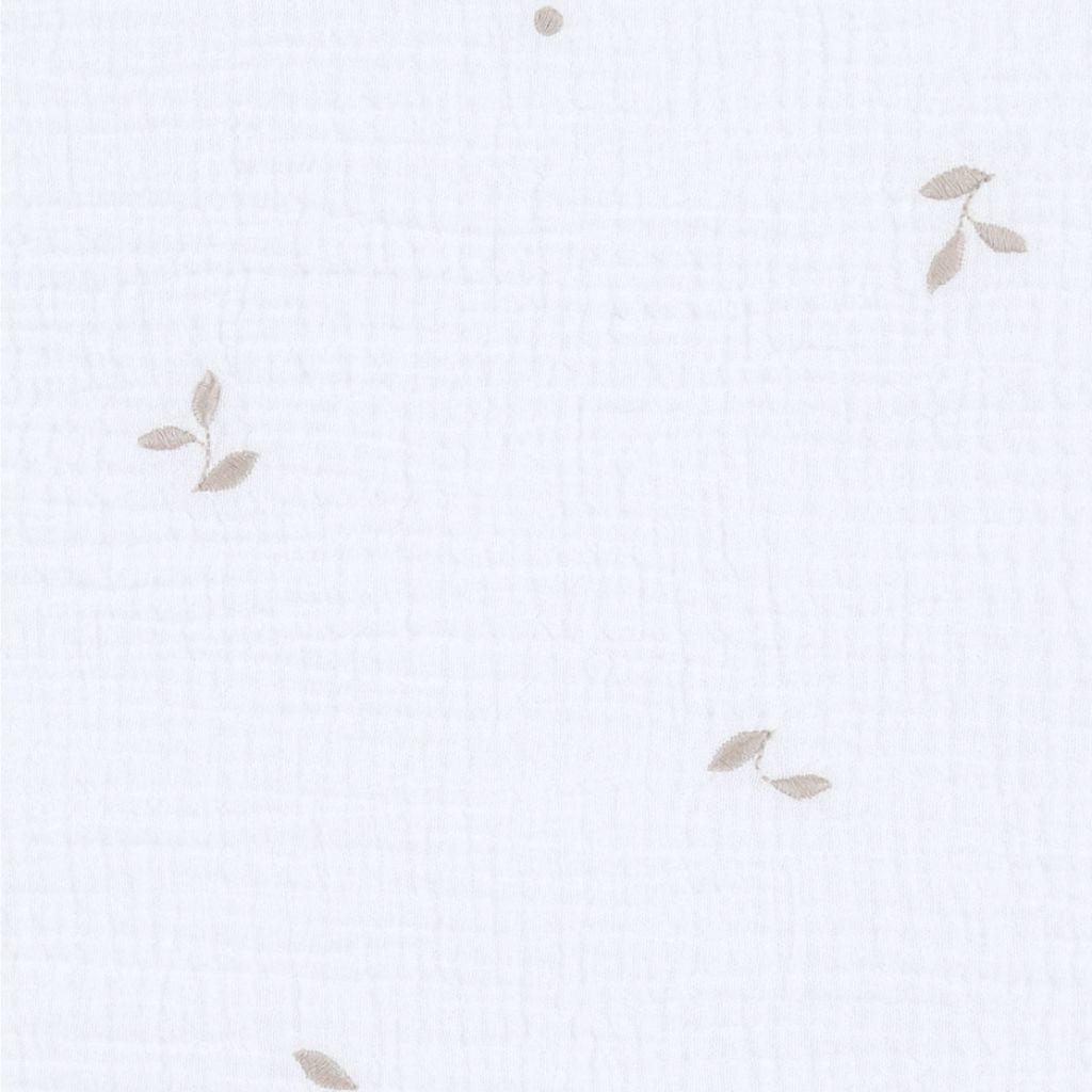 Noukie's Bedomrander muslin wit Fluffy & Orso