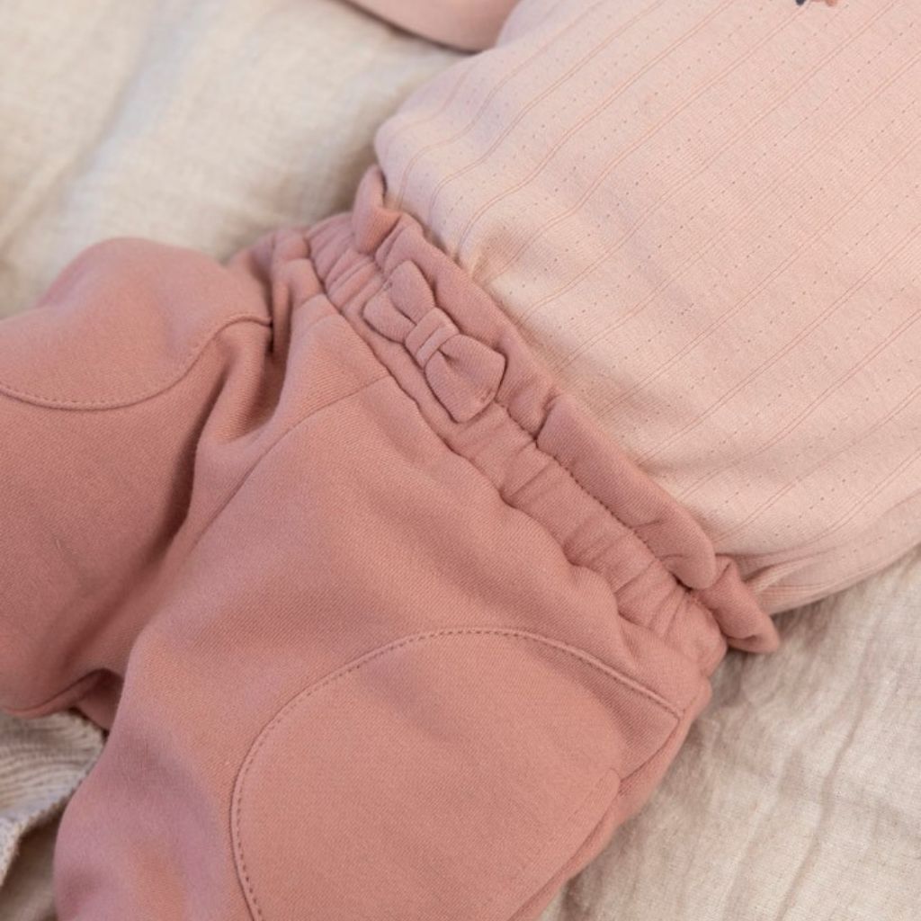 Feetje Broek - Woodland Bloom Mauve Meisje