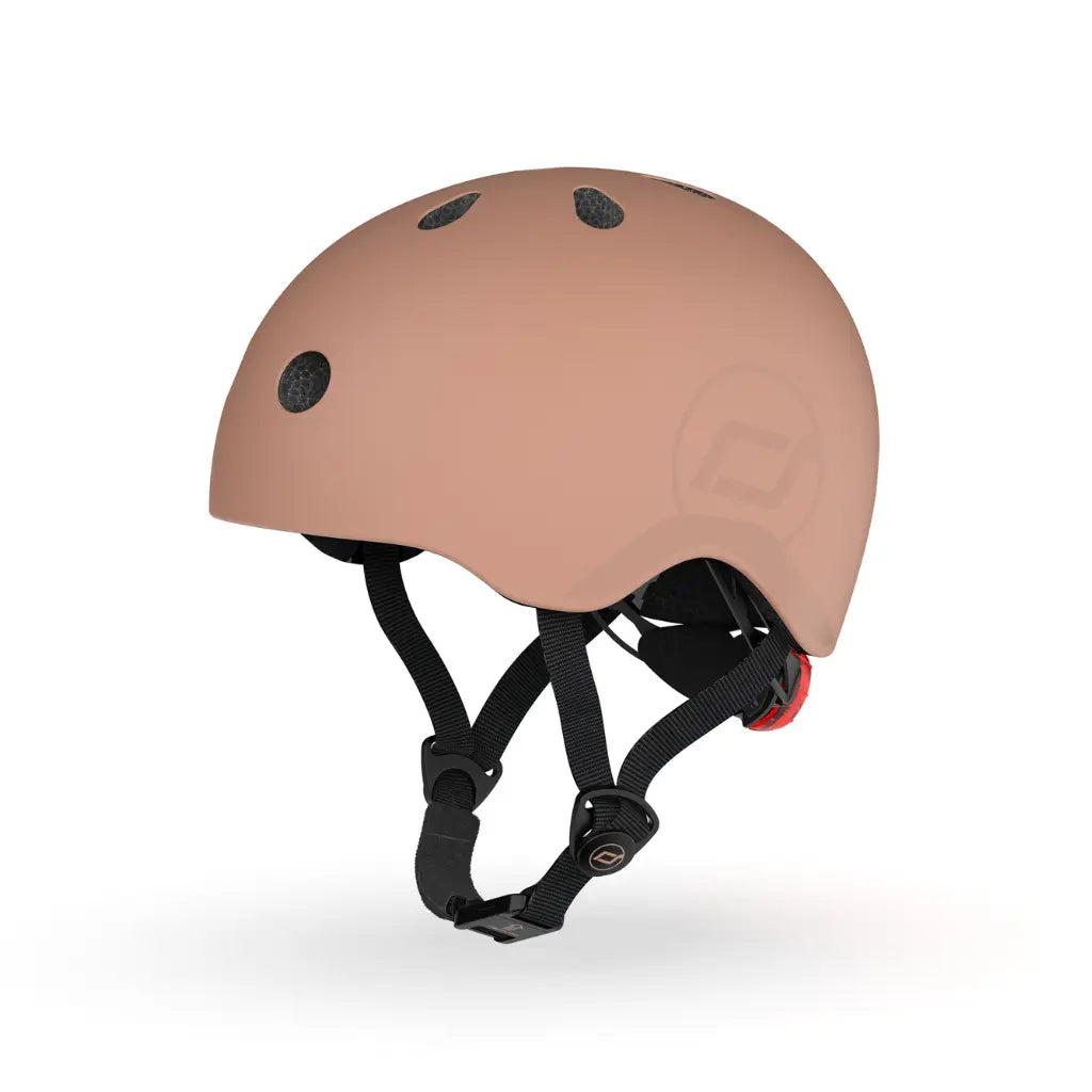 Scoot and Ride Casque de vélo pour enfant Mocha S