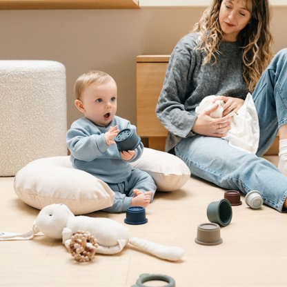 Doomoo Coussin d’allaitement Softy Chine Sand