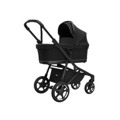 Thule 2-in-1 Kinderwagen Sleek2 Black + Draagmand Black + Gratis Zwarte Voetenzak