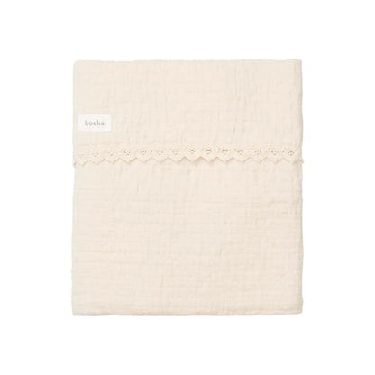 Koeka Deken voor wieg lace Elba 100 x 75 cm