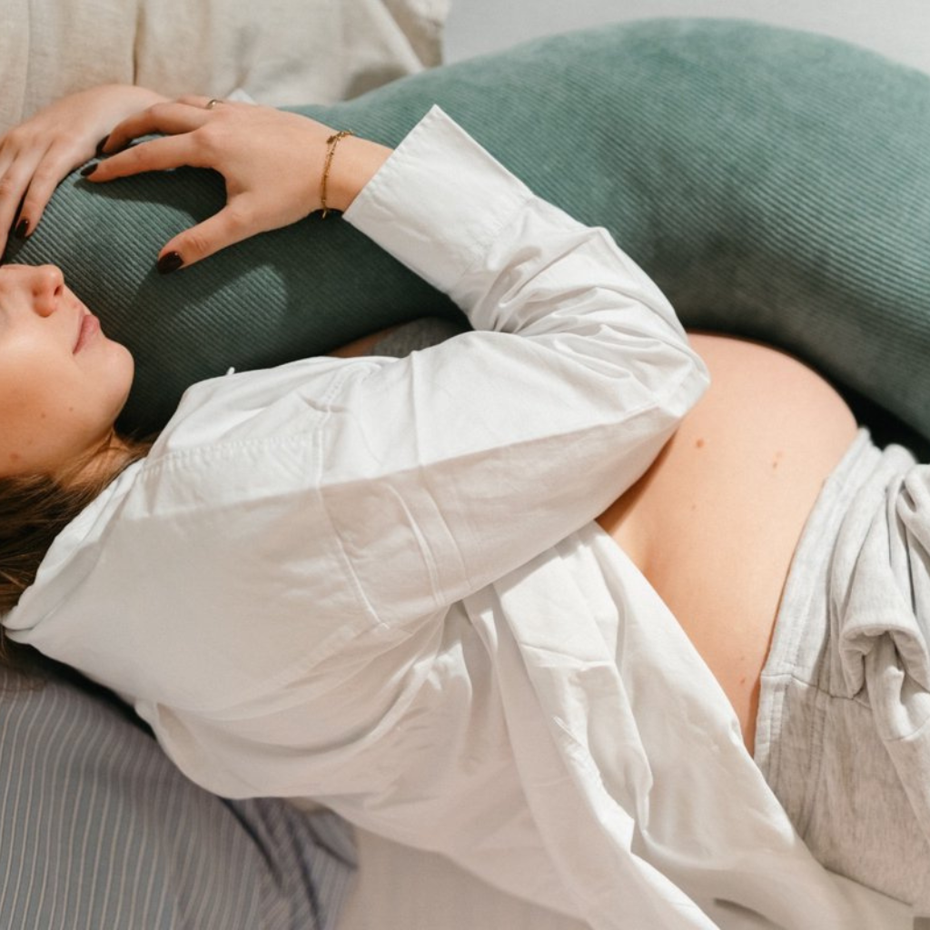 Doomoo Coussin d’allaitement Buddy Corduroy Green