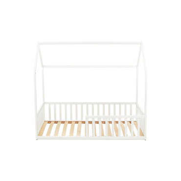 Amal II Lit cabane blanc