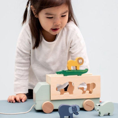 Houten dierentruck, Trixie