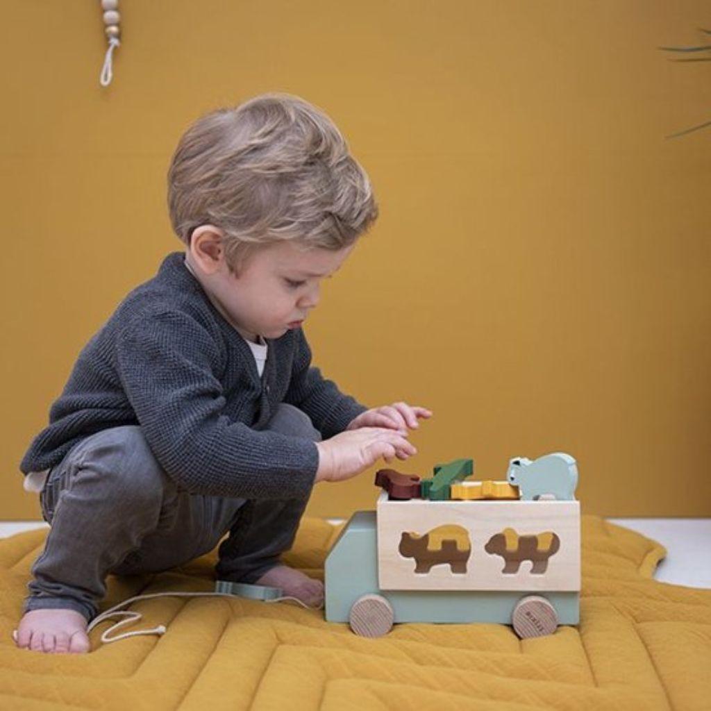 Houten dierentruck, Trixie