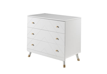 Jaxx Chambre de bebe 2 pièces (lit - commode) Billy Rose Terra-blanc