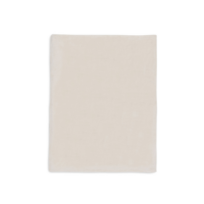 Jollein Couverture pour berceau Basic Knit Oatmeal/Velvet 75 x 100 cm