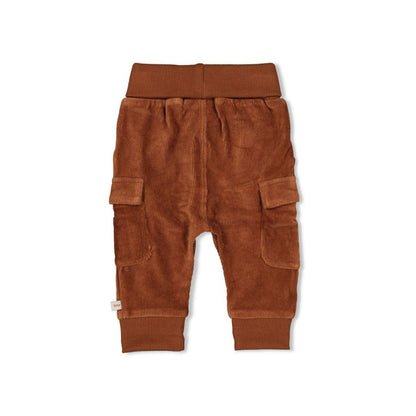 Feetje Broek velours rib - Wild World Brown Jongen