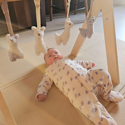 Little Gem Opvouwbare speelmat Sandy Bliss - 140 x 140 cm