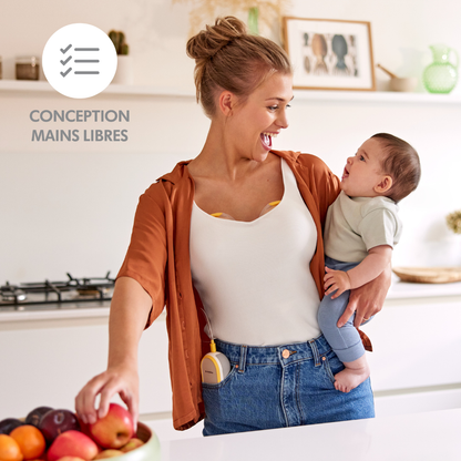 Medela Tire-lait électrique double pompage Freestyle Hands-free