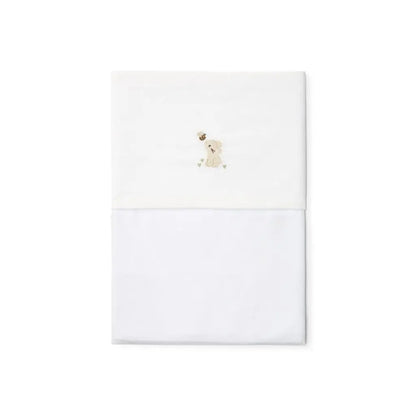 Little Dutch Ledikantlaken Newborn Naturals Baby Bunny wit