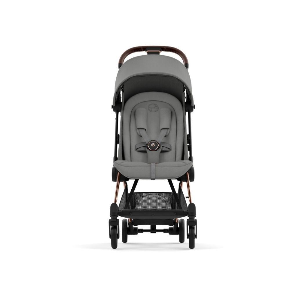 Cybex Poussette Coya Rosegold frame Mirage Grey