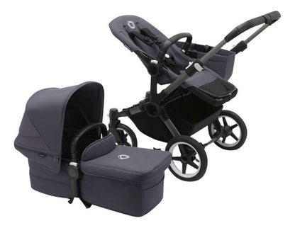 Bugaboo Poussette 3 en 1 Donkey 5 Graphite/Stormy Blue