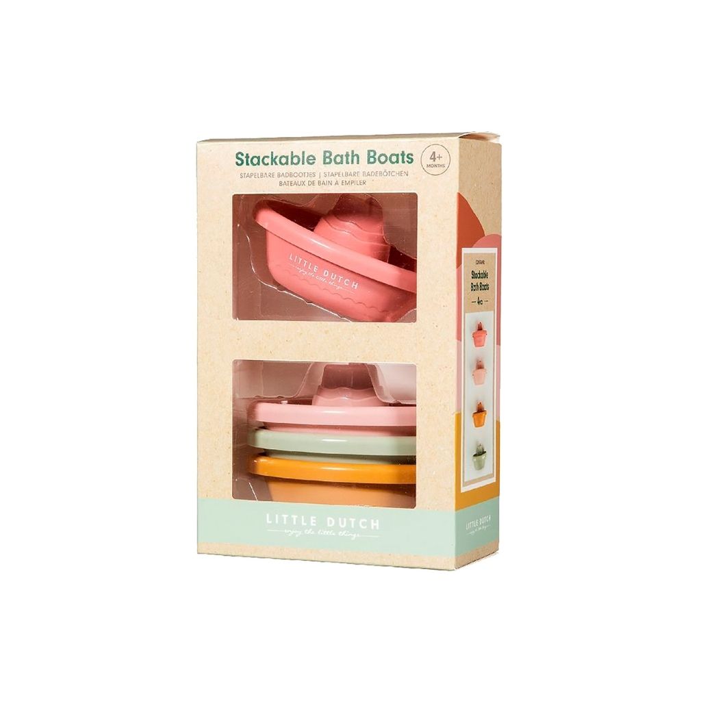 Little Dutch Jouet de bain Bateaux rose