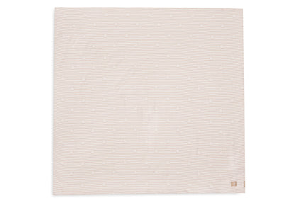 Jollein Tetradoek XL Nijntje Stripe Biscuit - 2 stuks