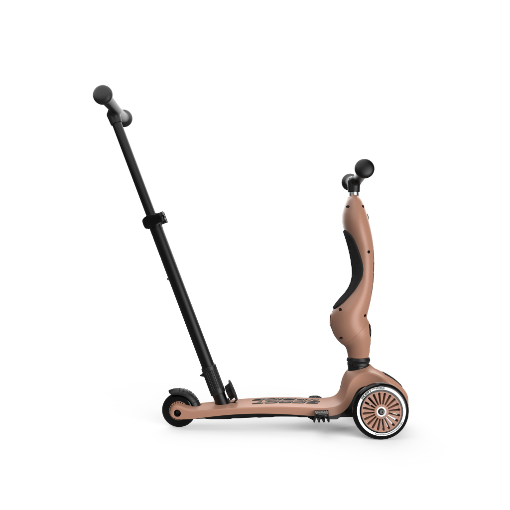 Scoot and Ride Loopfiets Highwaykick 1 Push & Go Mocha