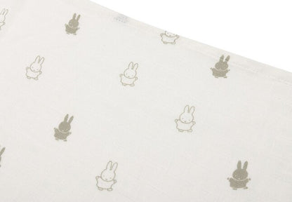 Jollein Essuie tetra Miffy Olive Green - 3 pièces