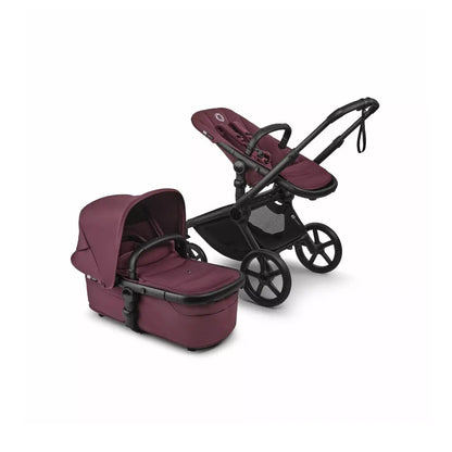 Bugaboo INFO Kinderwagen Fox 5 Renew Black/Dark Cherry
