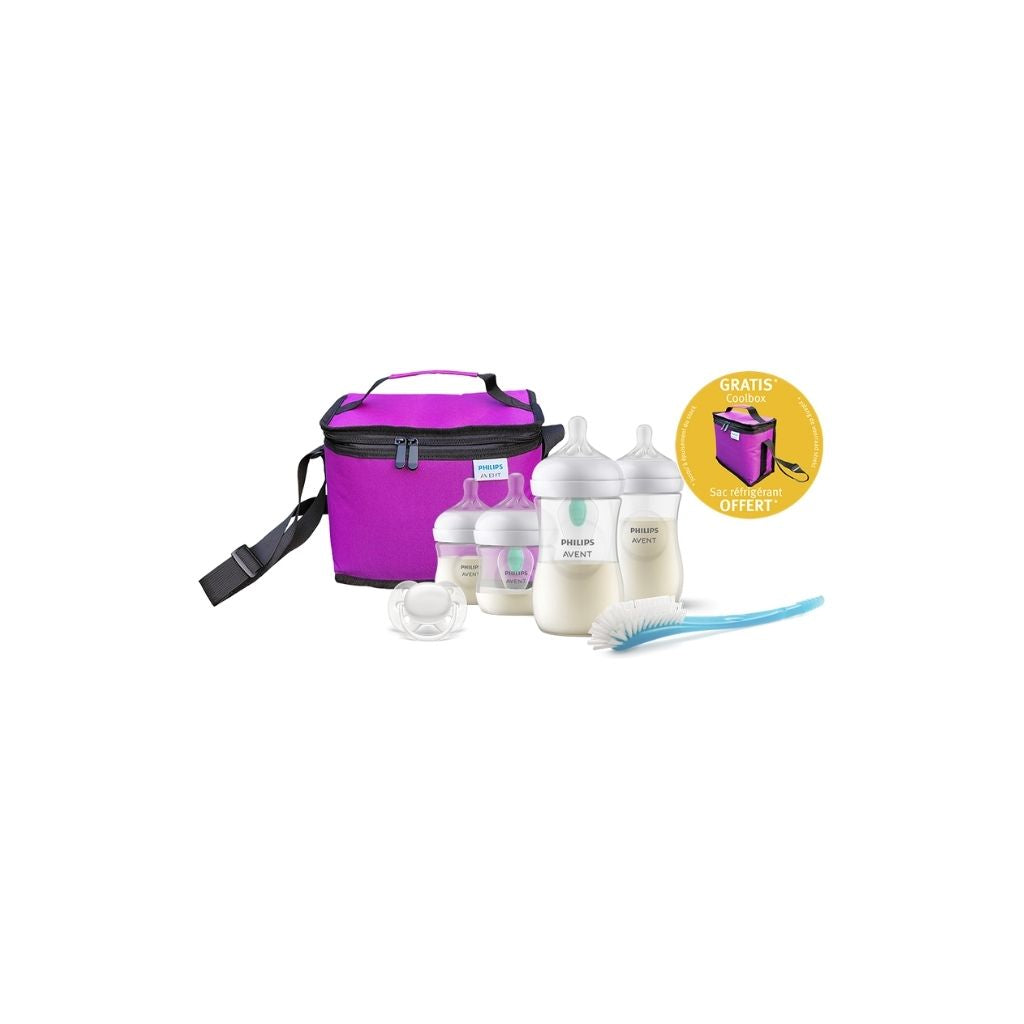 Philips AVENT Starterset Natural Response Airfree + isoleertas - 7 stuks