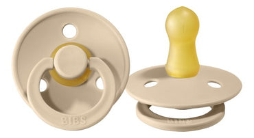 Bibs Fopspeen + 6 maanden vanilla/blush 2 stuks