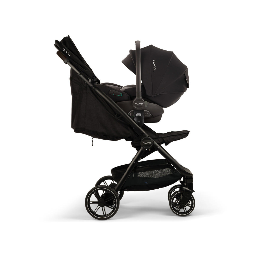 Nuna Draagbare autostoel ARRA™ Flex Groep 0+ Caviar leer Chocolate