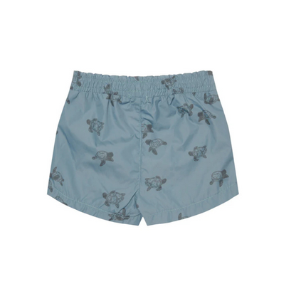 Little Dutch zwemshort Turtle Island olive,74/80,olijf,Boys